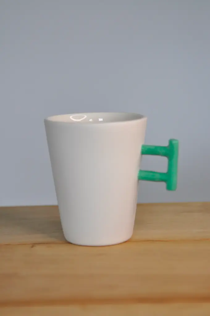 Tasse anse verte