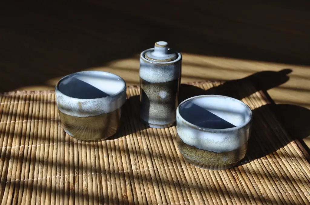 Ensemble bleu ciel/bleu gris